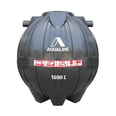 ถังบำบัดน้ำเสีย 1,600 ลิตร Premium AQUALINE รุ่น 241-AQL-PP-BK 1600 สีดำ