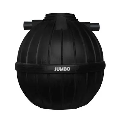 ถังบำบัดน้ำเสีย 1,600 ลิตร JUMBO รุ่น PROMPT JBSP1600 สีดำ