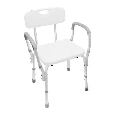 เก้าอี้อาบน้ำ KASSA รุ่น KS-F10238 ขนาด 51 x 46 x 83 ซม. สีขาว