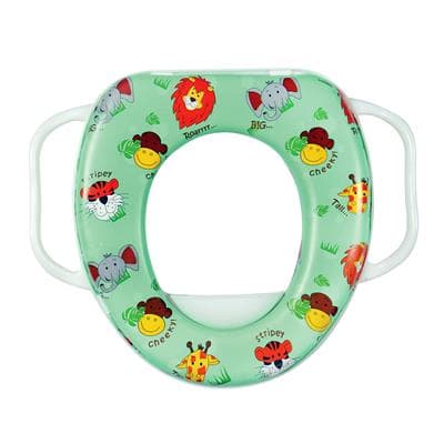 Child Toilet Seat With Handle WSP TS-27-107 Green
