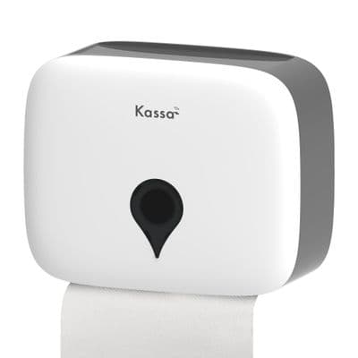 กล่องกระดาษเช็ดมือ KASSA รุ่น KS-CD-8225A สีขาว