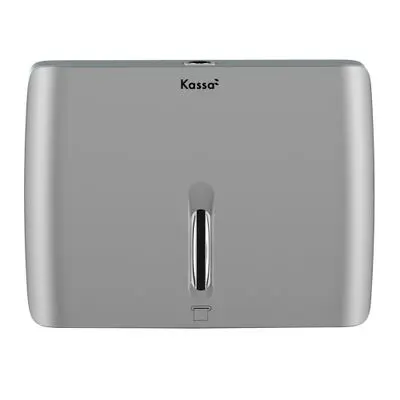 กล่องกระดาษเช็ดมือ KASSA รุ่น KS-HSD-E6008 สีเทา