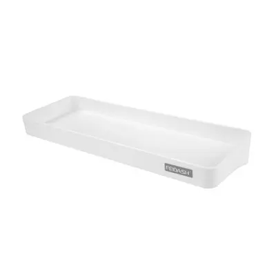 KASSA HOME Bathroom Shelf (KS-H2840), 27.7 x 10.7 x 3.9 cm., White Color