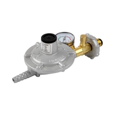 Low Pressure Regulator With Safety Device LUCKY FLAME LS-325SG Size 28 x 38 x 15.4 CM. Grey