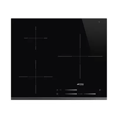 Induction Hob Mod SMEG SI7633B Size 60 cm Glass Black