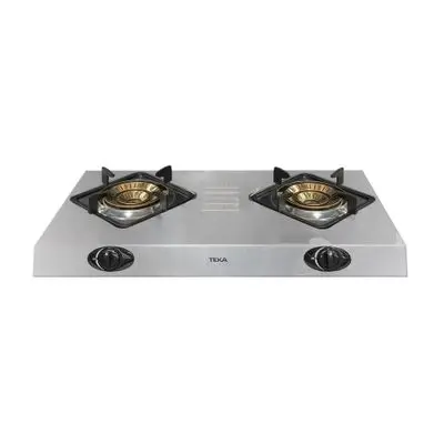 TEKA LINEA 2 Burners Stainless Steel Table Top Cooker (FX 2G), 72.5 cm.