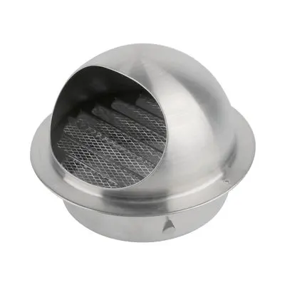 Exhaust Duct Cover ZAGIO HTFM-6 Size 6 Inch Stainless