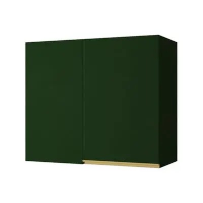 Corner Wall Cabinet (Right) MJ ET-WC60360XR-DG Size 70 x 30 x 60 cm Dark Green