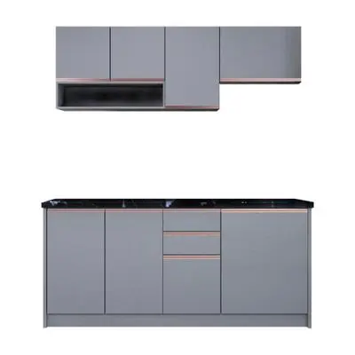 MJ Compact Set (ET-CS01850X-ELG), 185 cm, Light Grey Color