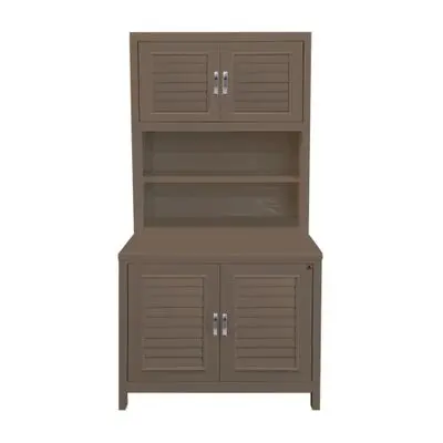 ADVANCED Multipurpose Cabinet (Soft bar), 89 x 61 x 195 cm, Oak