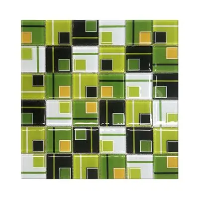 COTTO Glass Mosaic Wall Tile (Future PM (EXC.) 30 x 30 cm Green
