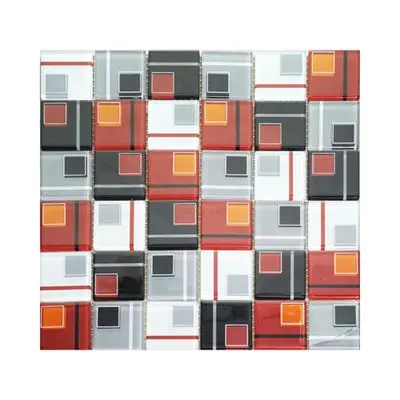 COTTO Glass Mosaic Wall Tile (Future PM (EXC.) 30 x 30 cm Red