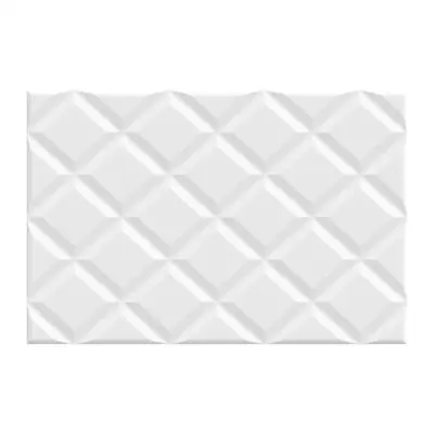 MONET Ceramics Wall Tiles (MAZU), 20 x 30 cm., 16 Pcs./Box, White Color