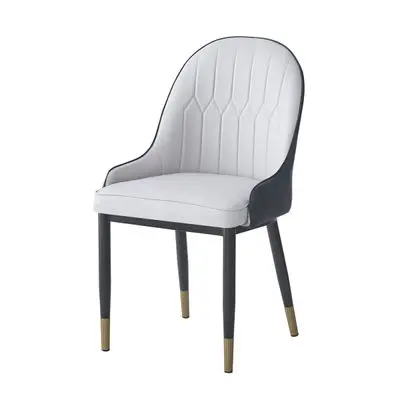 เก้าอี้ทานอาหารทูโทน CALINA รุ่น MBR010-GG สีเทา - เทาดำ