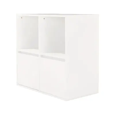 LOOMS High Cabinet (HAIDA-B), 80 x 40 x 75 cm, White