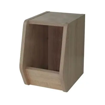 LOOMS Storage Furniture (Jayden-A), 20 x 30 x 30 cm, Solid oak