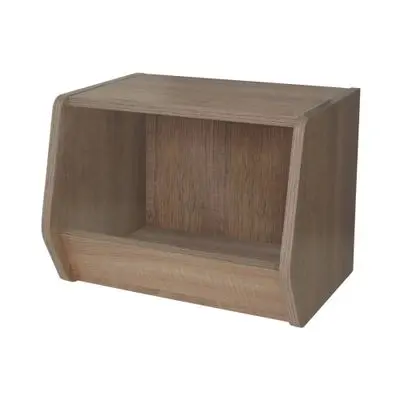 LOOMS Storage Furniture (Jayden-C), 40 x 30 x 30 cm, Solid oak