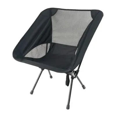 เก้าอี้พับสำหรับตั้งแคมป์ FONTE รุ่น FX-7110 สีดำ