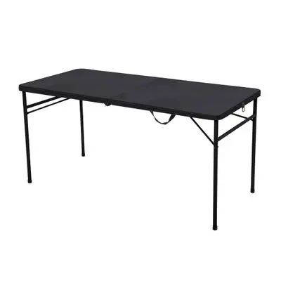 โต๊ะพับแบบพกพา PP FONTE รุ่น NT5116 ขนาด 150 x 71 x 73.5 ซม. สีดำ