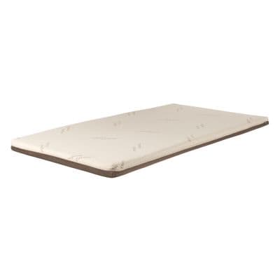 Topper Memory Foam SERA Victory Size 6 Feet Thickness 4 Inches Cream