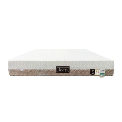 ที่นอน Bed in Box เสริมยางพารา SLEEP LATEX รุ่น Ivory ขนาด 3.5 ฟุต หนา 9 นิ้ว สีขาว