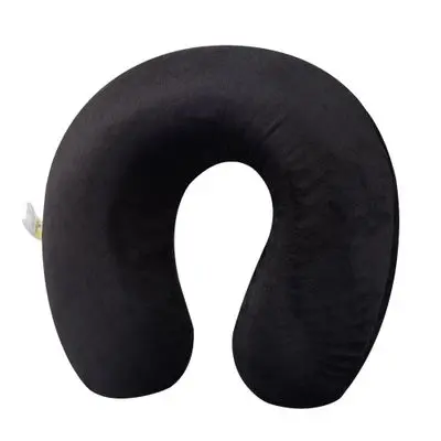 MURANO Memory Foam Neck Pillow (NECK-BC-29), Black Color