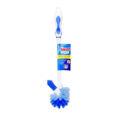 Toilet Brush With Rim Cleaner SWASH No. (489) Blue - White