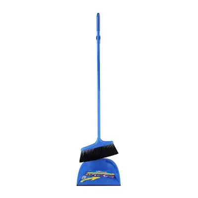Long Handle Dustpan Set (Blue) SWASH No. (176) Blue