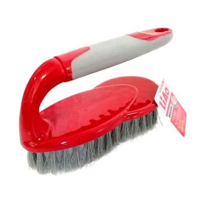 Plastic Brush LIAO D130039 Size 16 CM. RED - GRAY
