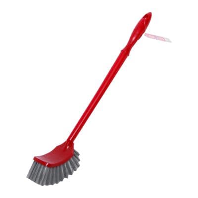 Plastic Brush LIAO D130032 Size 48 CM. RED - GRAY
