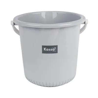 ถังน้ำหูหิ้ว KASSA HOME รุ่น 2005 ขนาด 16 ลิตร สีเทา