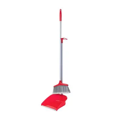 LIAO Dustpan and Broom (L20004), Red