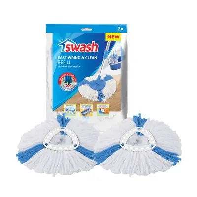 SWASH Spin Mop Refill, 2 Pcs/Set