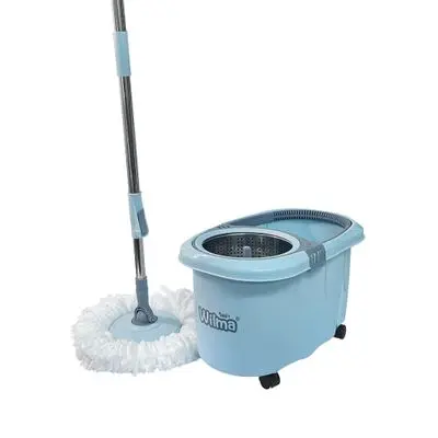 WILMA Spin Mop 4 Wheels (64099), Blue Color