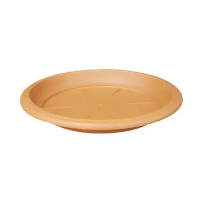 FONTE Round Shape Saucer (150), Size 7 inch., Brown Color