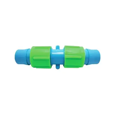 Straight Connector Sprayer Tape CHAIYO No. 352-10 Size 1/2 Inch (Pack 2 Pcs) Blue