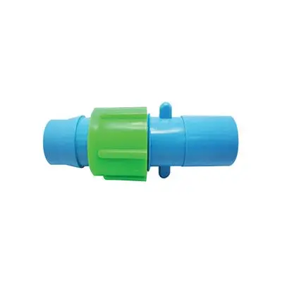 Straight Connector PVC Fitting Sprayer Tape CHAIYO No. 352-30 Size 1/2 Inch (Pack 2 Pcs) Blue