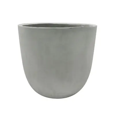 Cement Pot Round BOONTHAM Size 16 inch. Grey