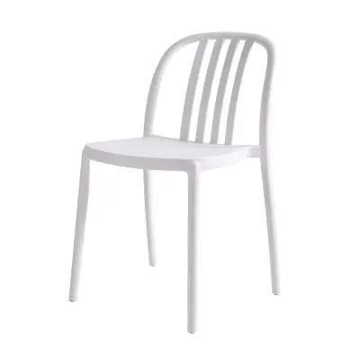 เก้าอี้พลาสติก FONTE รุ่น 1226A-1 ขนาด 41.5 x 54.5 x 80 ซม. สีขาว