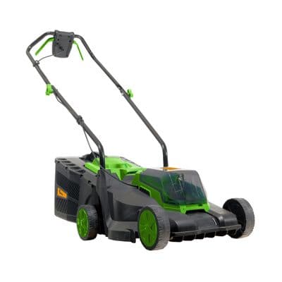 KARTEN Battery Lawn Mower With Fast Charger, (YS2151), Power 20 Volt, Green Color