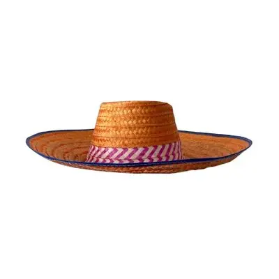 TPS Farmers Plastic Hat, 16 Inch, Orange Color