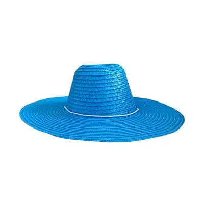 หมวกสานพลาสติก 46 นิ้ว TPS สีฟ้า?