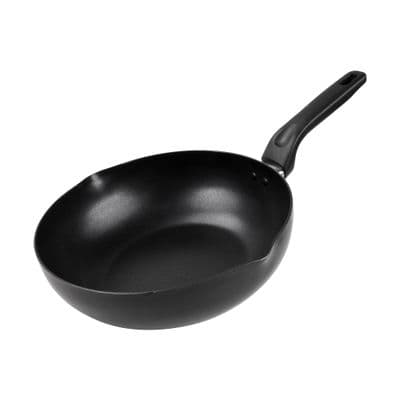 Non Stick Deep Fry Pan SEAGULL MARATHON Size 26 cm Black