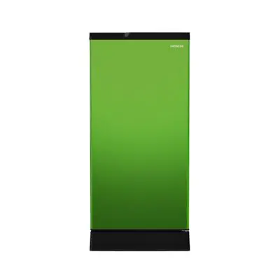 HITACHI Refrigerator 1 Door (HR1S5188MNPMGTH), 6.6 Q, Metallic Green