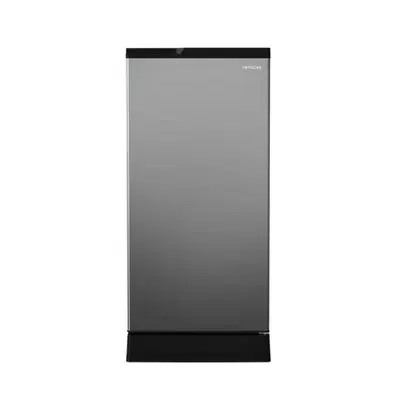 HITACHI Refrigerator 1 Door (HR1S5188MNBSLTH), 6.6 Q, Brilliant Silver