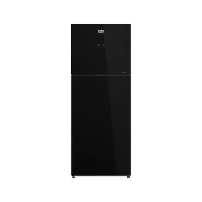 Refrigerator 2 Door BEKO RDNT401E40VZHFSGB Size 13.2 Q Glass Black