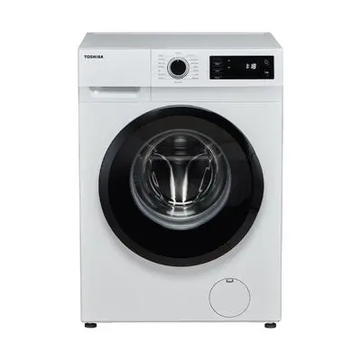 TOSHIBA Washer Top Load with Stand (TW-BH85S2T WK), 7.5 Kg, White