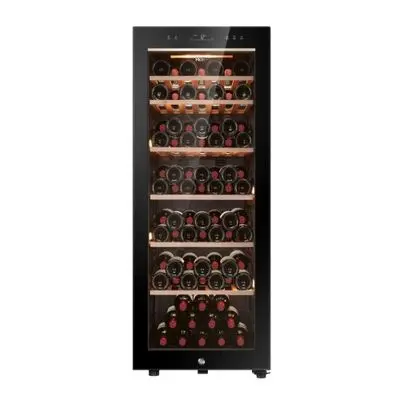 HAIER Wine Cooler 171 Bottles (JC-198), 7 Q, Black Color