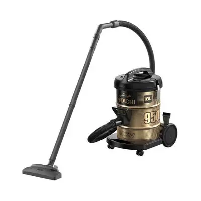 Drum Vacuum Cleaner HITACHI CV-950F BK Power 2,100W Black