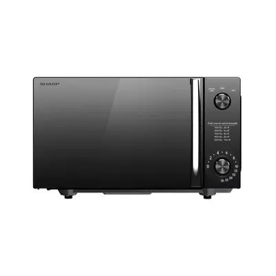 SHARP Microwave (R-2121FG-K), 20 Litre, 800W, Black Color